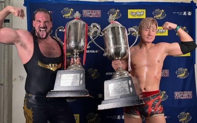 「世界最強タッグ制覇」綾部蓮＆タロース、来年１・２後楽園でザイオン＆オデッセイ「世界タッグ」挑戦