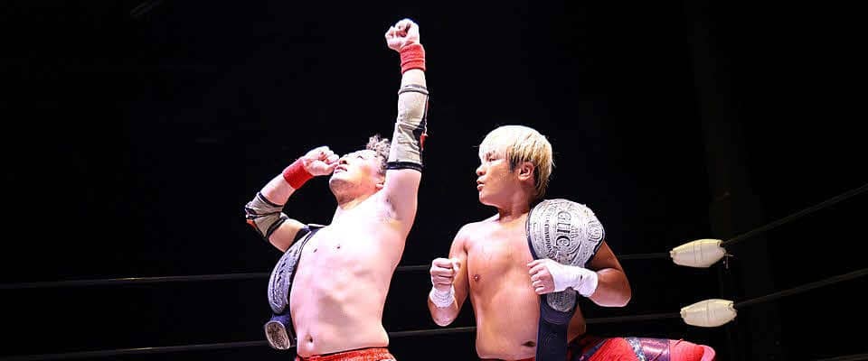 【ノア】新GHCタッグ王者組丸藤正道＆拳王が武道館でロス・トランキーロス・デ・ハポンと対戦