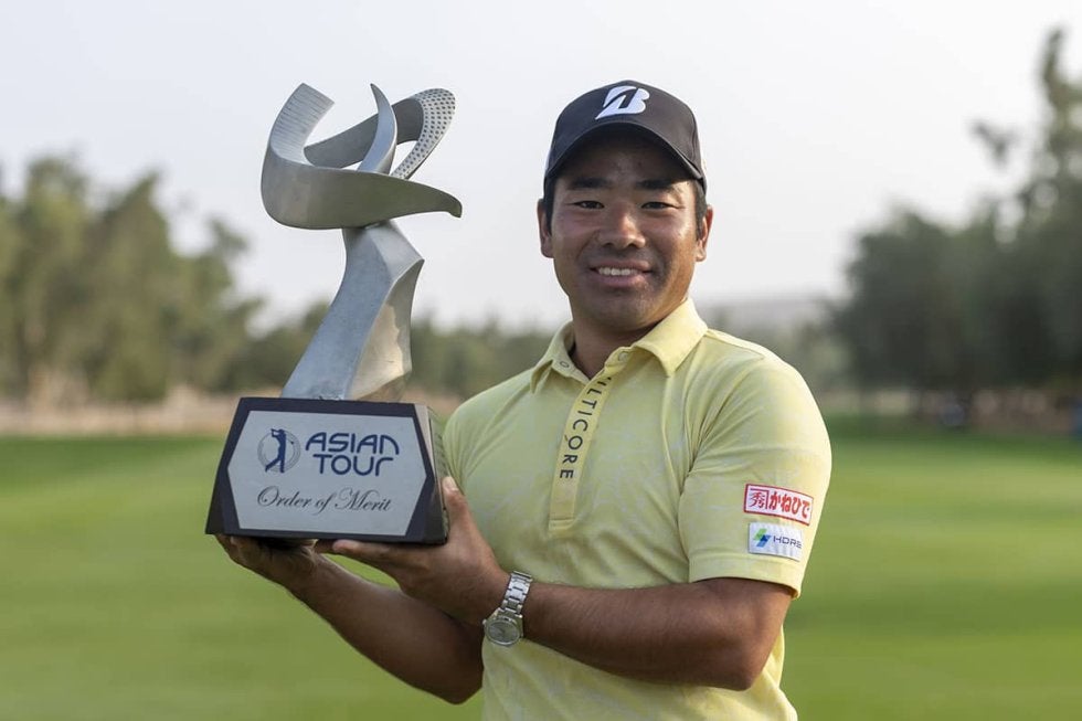 比嘉一貴日本勢初アジアンツアー年間王者