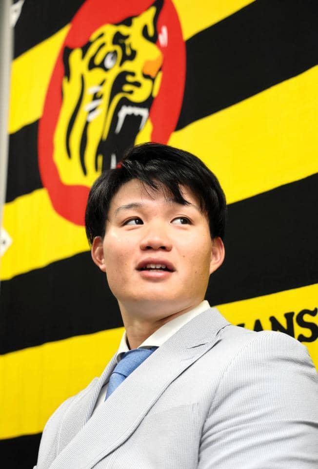 阪神・森下　史上４人目、４年目での２億円突破で更改「驚きとかはなく自信を持って今日はきた。いい日になった」