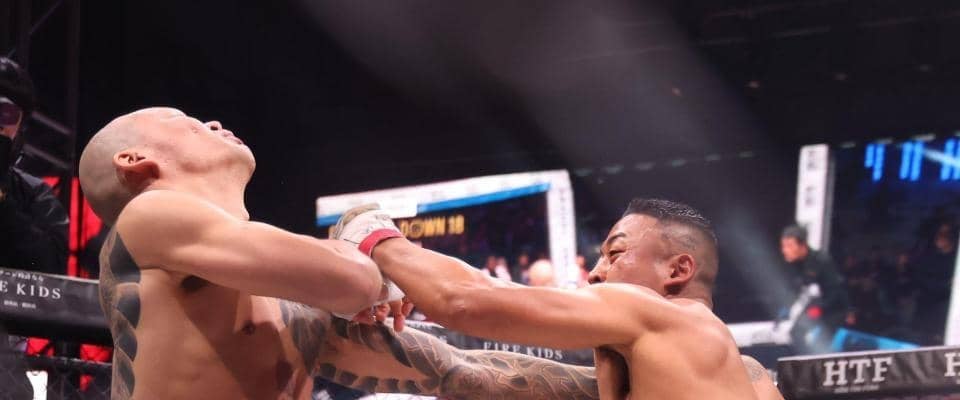 ＲＩＺＩＮ会見乱入で物議の喧嘩自慢　素手ＭＭＡで衝撃２２秒ＫＯ勝ち　大阪喧嘩自慢を粉砕　プロに挑戦状「白川陸斗さんやりましょうよ」白川「前向きに」