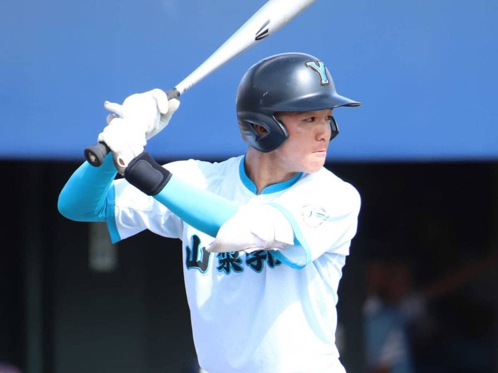 U15ジャパンの二刀流・山梨学院のショートストップが、再びセンバツの舞台で攻守に華麗なプレーに期待【高校野球界の逸材】