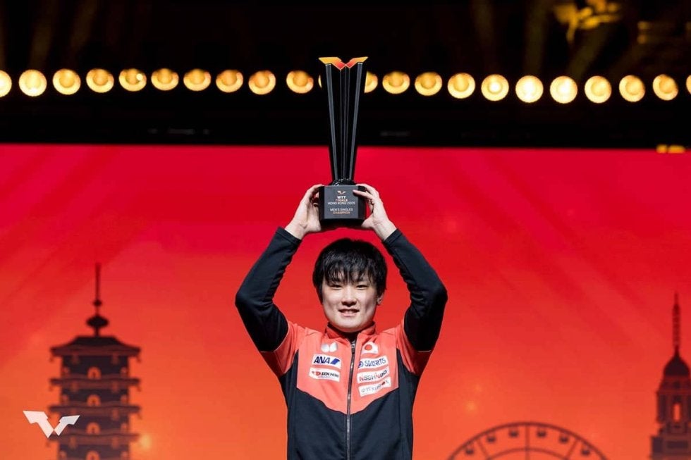張本智和、悲願のチャンピオンズ初Vで世界4位に浮上 WTTが称賛