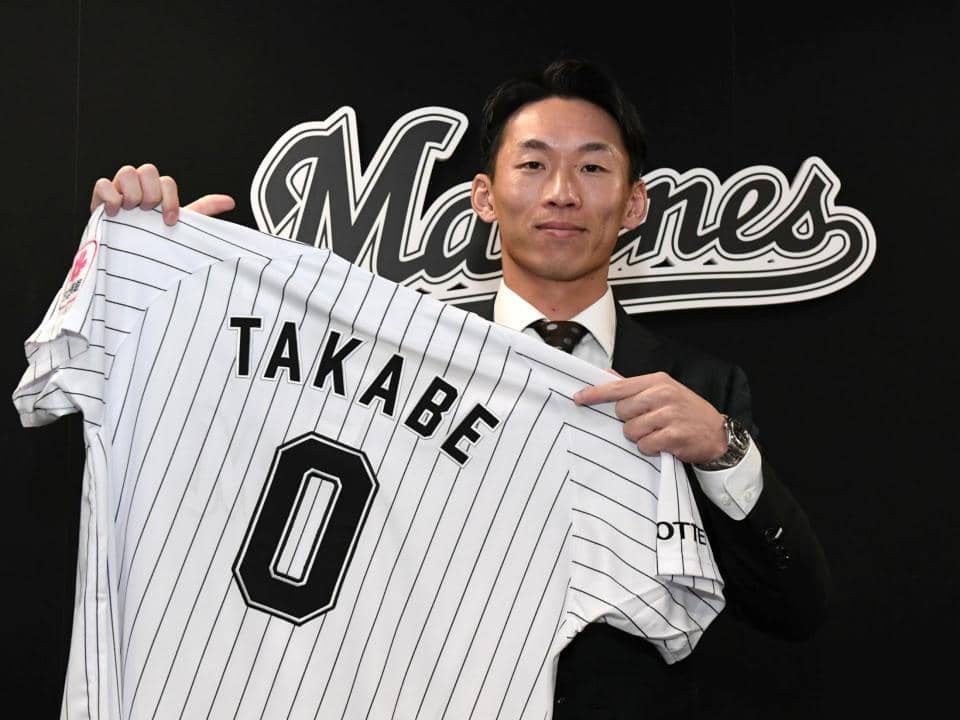 ロッテ・髙部 荻野の背番号「0」継承