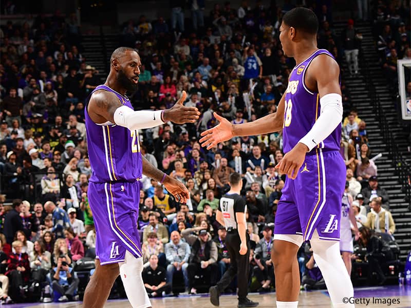 八村所属レイカーズ、ジャズに逆転勝利