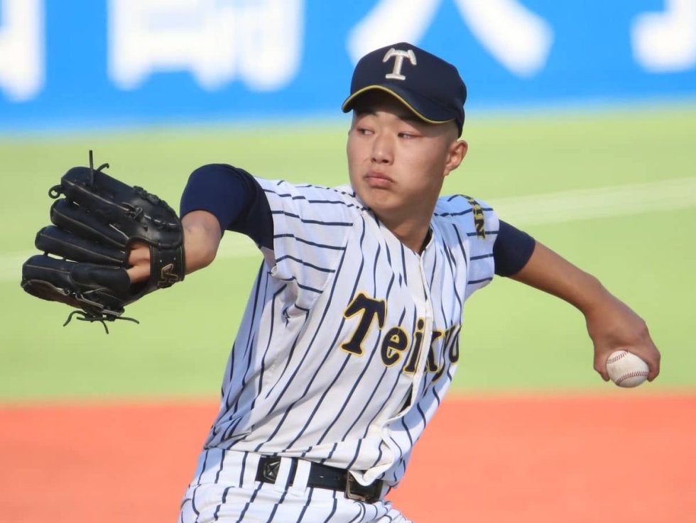 帝京長岡ピステ 帝京長岡・左腕エースは1年生とは思えない抜群の安定感、将来は大物に