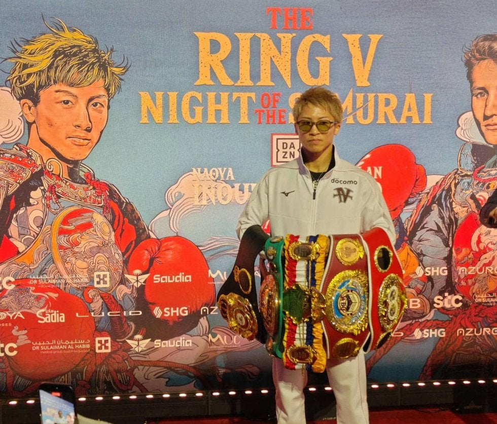 井上尚弥「美しいボクシング。楽しみにしてください」中東リヤドで世界戦単独１位27連勝達成へ