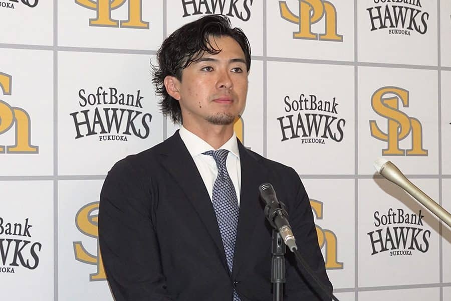 鷹・上沢直之、現状維持の2.5億円で更改　伝えた感謝…日本復帰1年目は「簡単ではなかった」