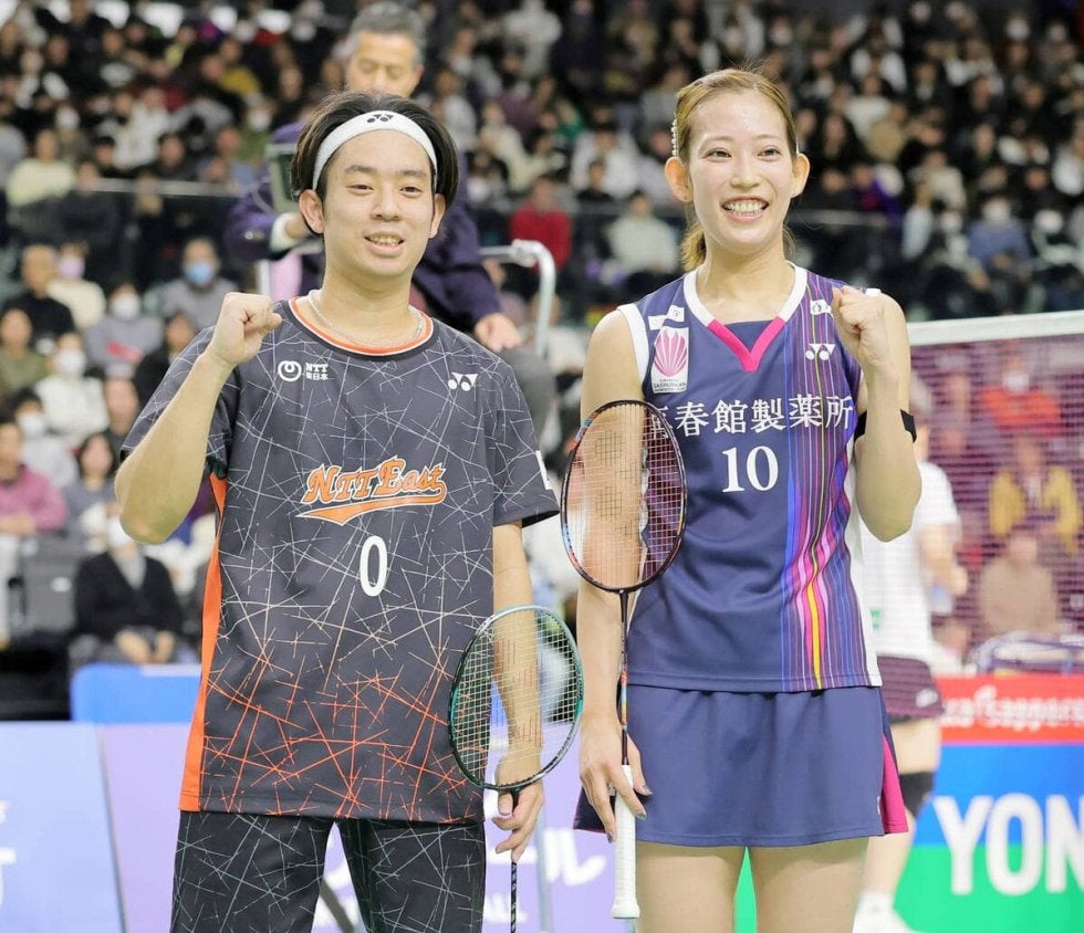 松山奈未と緑川大輝ペアが決勝進出