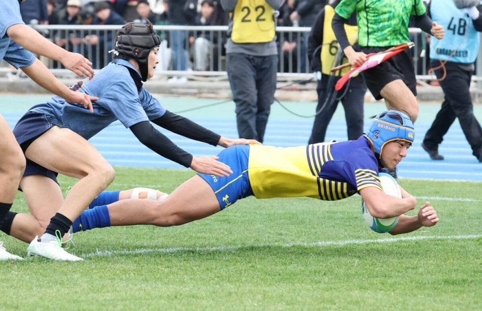 高校ラグビー】京都成章が完勝発進 WTB斉藤稀茶のハットトリック