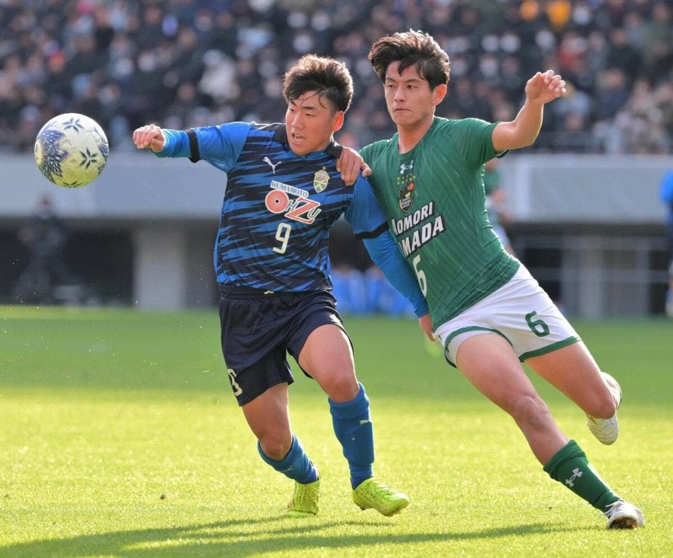 青森山田2回戦敗退 大津との対決で惜敗