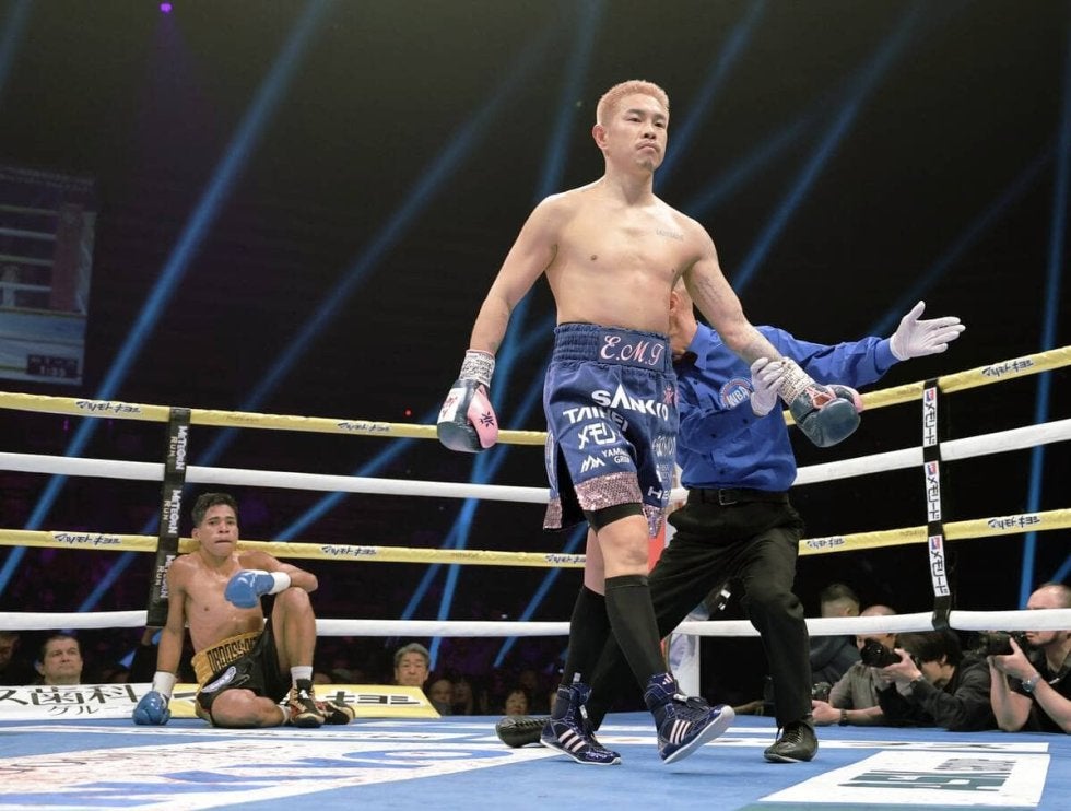 井岡一翔、日本男子初の５階級制覇に“王手”　ＷＢＡバンタム級挑戦者決定戦で４ラウンドＫＯ勝利　王者・井上拓真に挑戦状