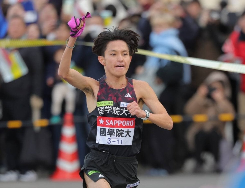 国学院大 青木瑠郁がトップ 区間新記録