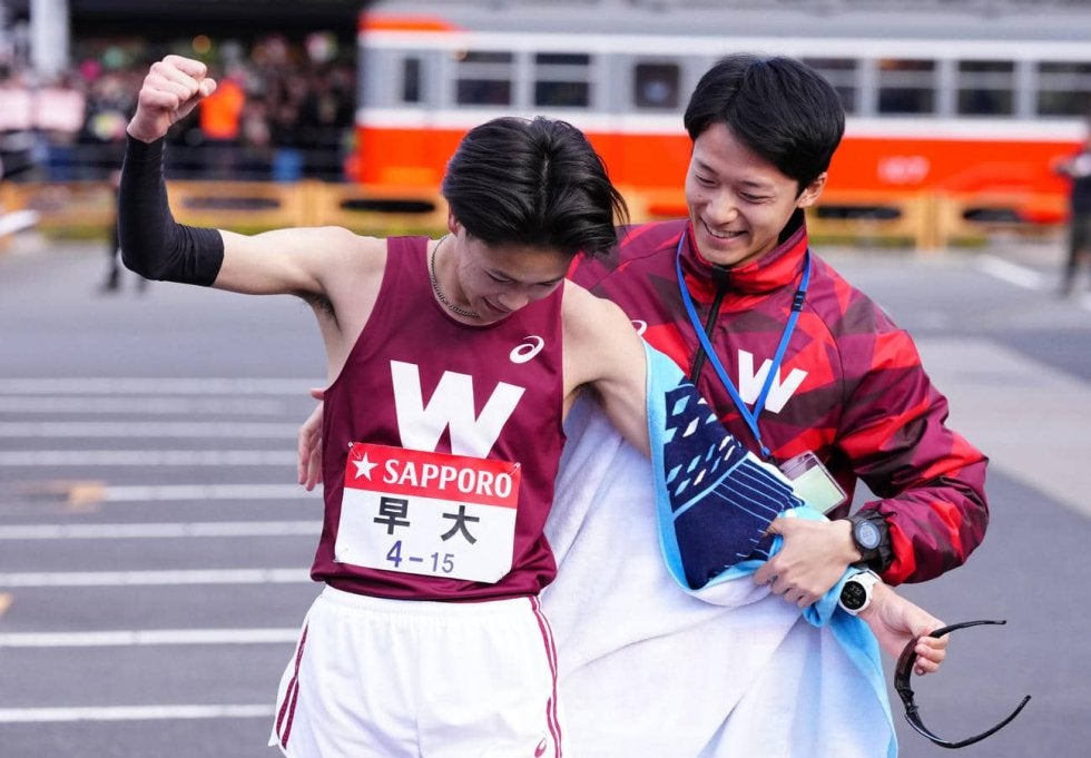 【箱根駅伝】早大のスーパールーキー鈴木琉胤が４区日本人最高記録　区間記録あと1秒の快走