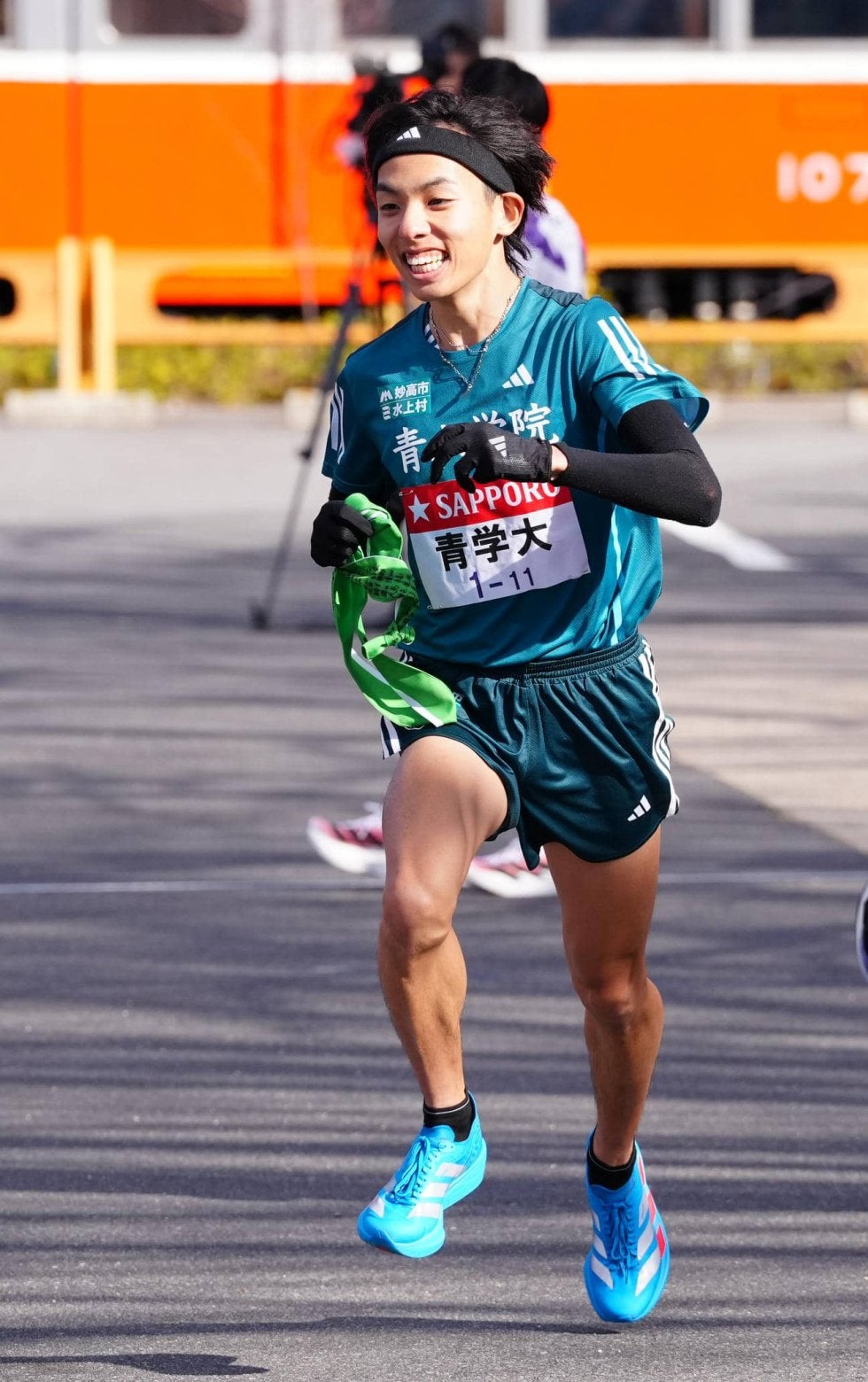 青学大が往路3連覇 黒田朝日が大逆転