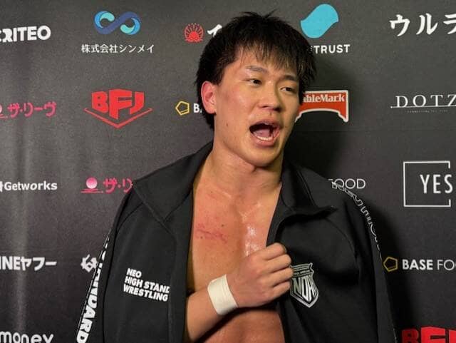 「ＪＴＯ」ファイヤー勝巳改め稲畑勝巳、「ノア」入団…初戦で丸藤正道に完敗も激励「ノアに入るためにすべて投げ出してきた」…１・２新宿