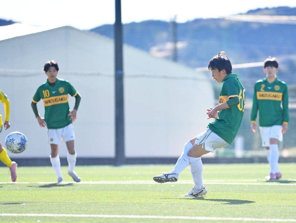 【高校サッカー】静岡学園・泉新「楽しいサッカーをしても勝たないと…」「裏選手権」ドロー発進