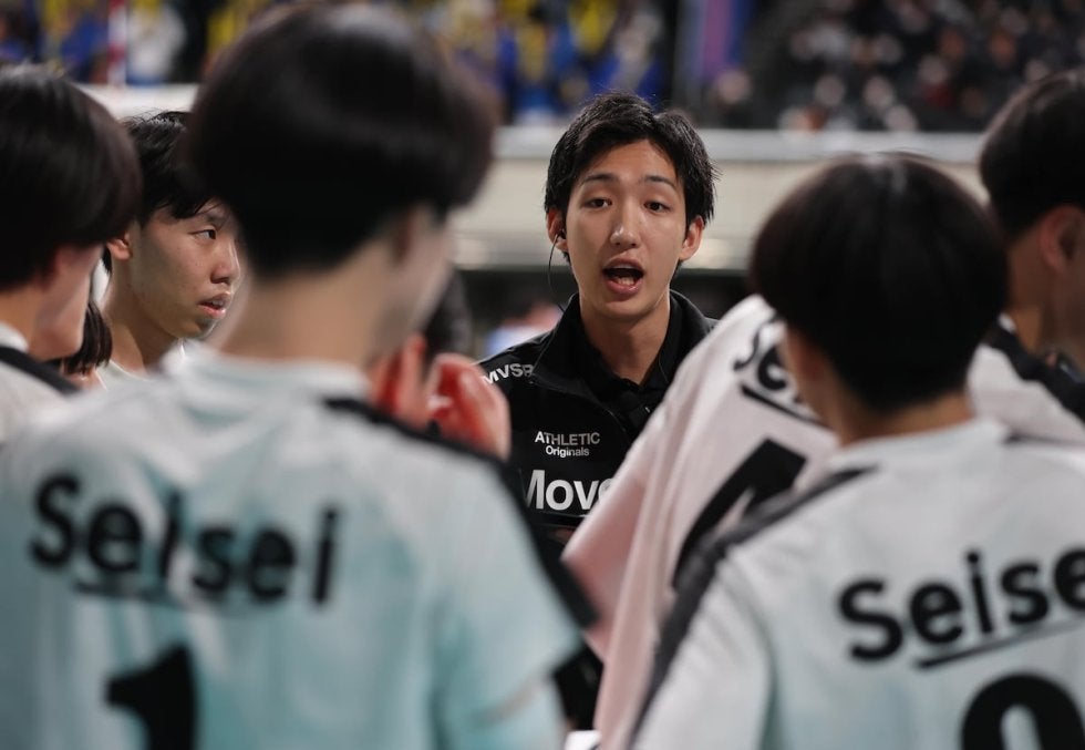 春高バレー 静清は第2セットを33－31でストレート勝ち 元Vリーガーの