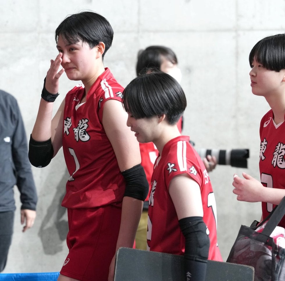 春高バレー　東九州龍谷、3回戦進出もエース忠願寺莉桜は悔し涙「上手くプレーできなくてチームに申し訳ない」