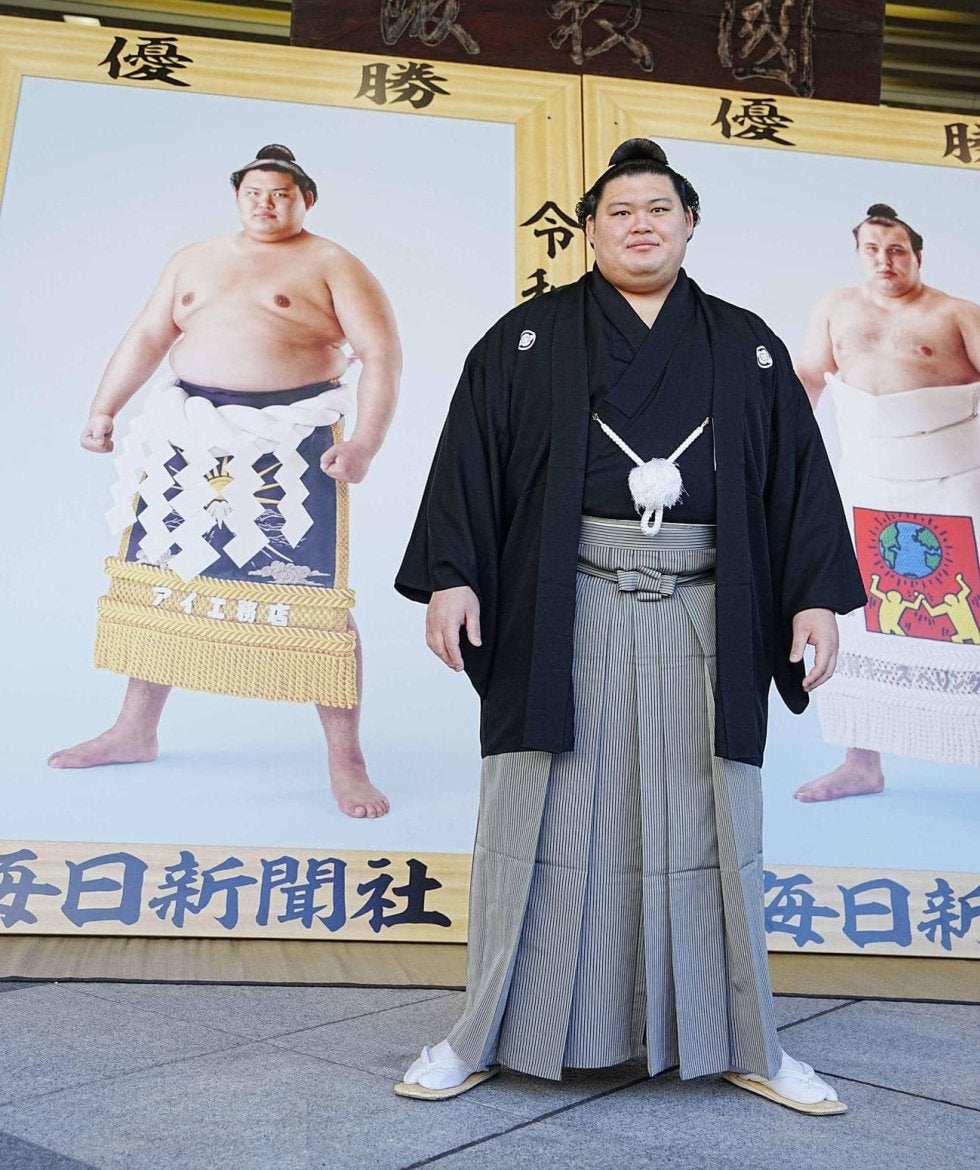 左肩痛の大の里が初場所初優勝に意欲