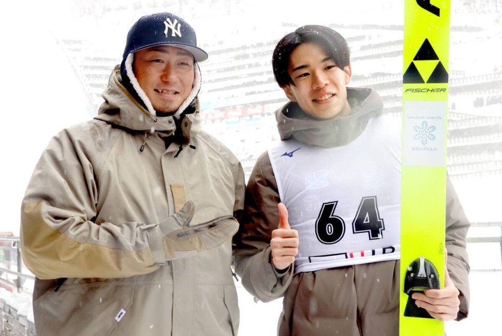 ＨＴＢ杯ジャンプ  佐藤慧一が初優勝…元日本ハム・中田翔さんの前で「大ファンなのでめちゃくちゃうれしい」