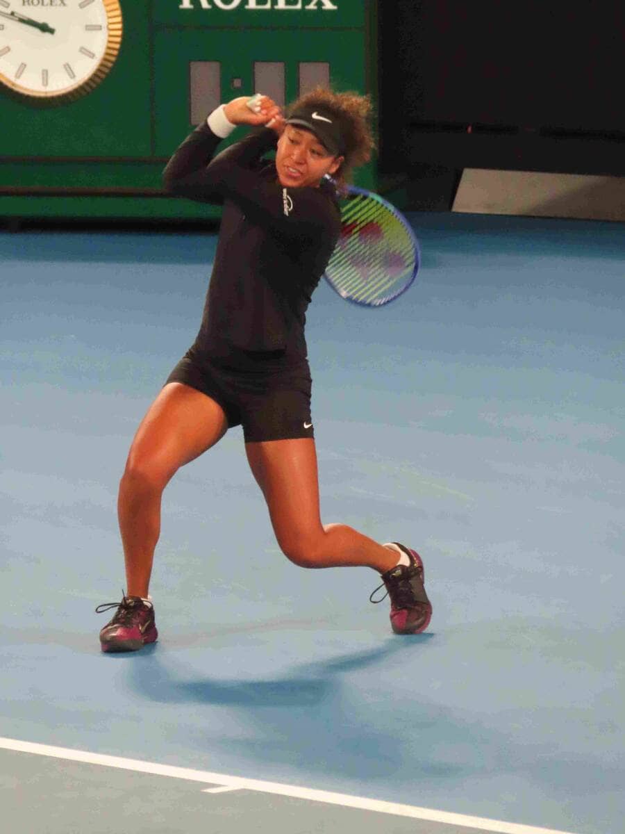 大坂なおみ 3度目の優勝に向けリラックスして練習　全豪オープンテニス