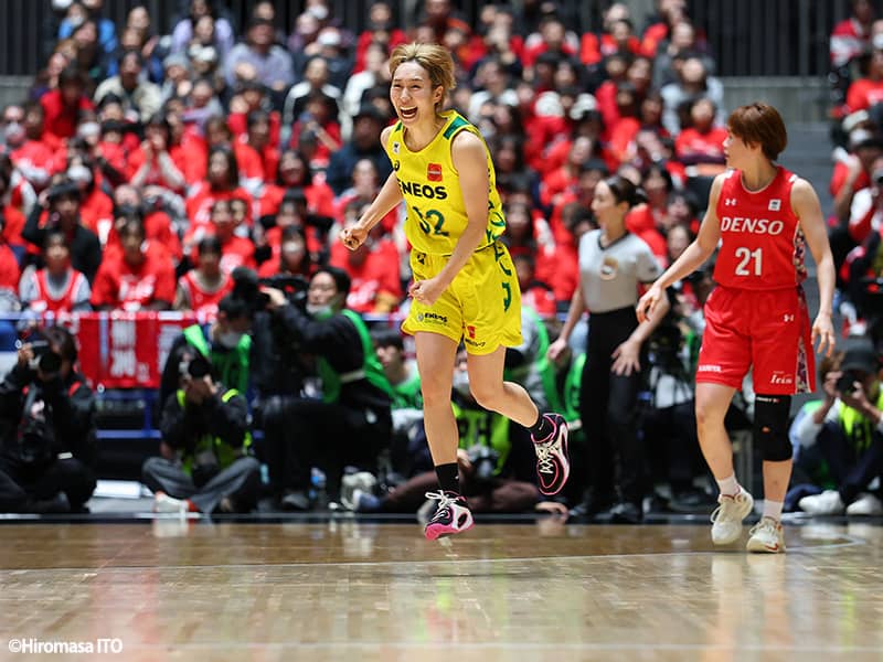 “笑顔と涙のリーダー”…ENEOSの宮崎早織が示したビッグゲームを制する心得と仲間への感謝