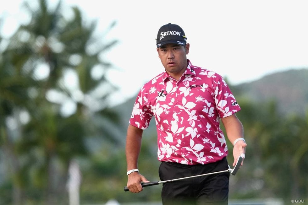 松山英樹は上がり2連続バーディで70