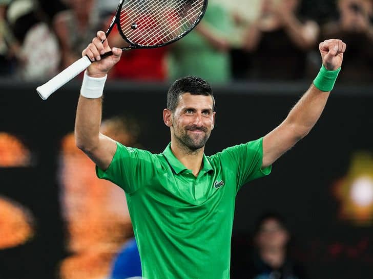 ジョコビッチ節目の全豪通算100勝達成