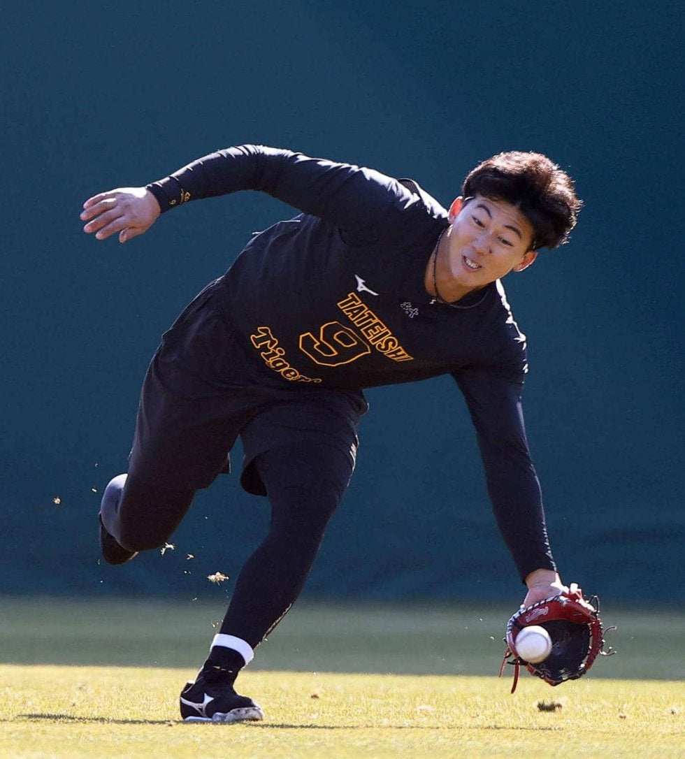 阪神ドラ1・立石正広 右脚肉離れと診断