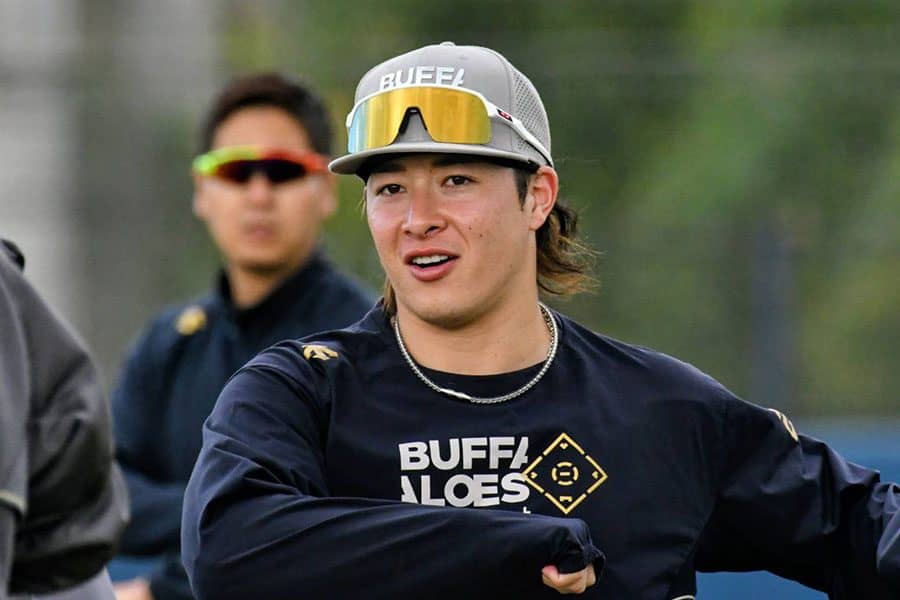 吉田輝星の“唸る直球”に騒然　TJ手術から約1年…復活気配にファン感涙「順調で嬉しい！」