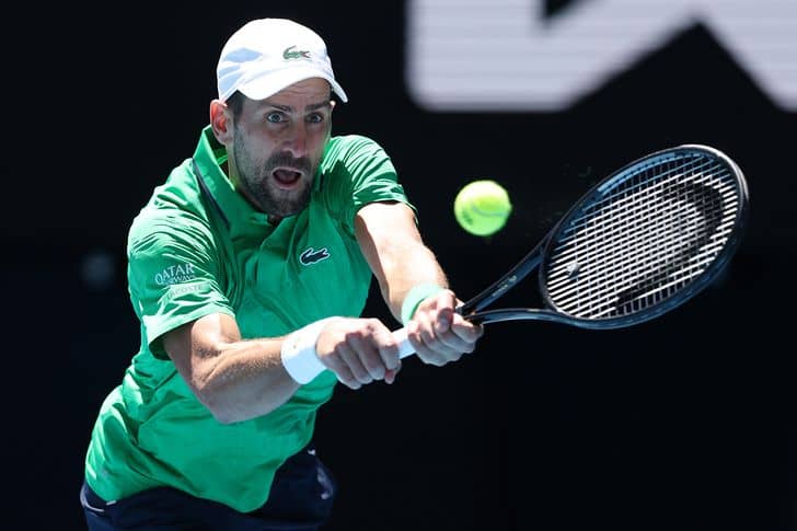 ジョコビッチ、盤石のテニスで全豪18度目の3回戦進出　史上初グランドスラム通算マッチ400勝まであと1勝[全豪オープン]