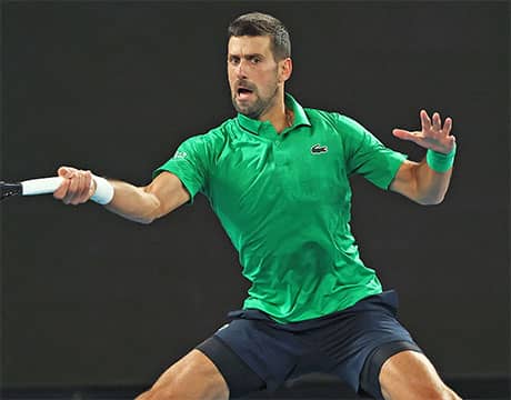 ジョコ 四大大会マッチ400勝達成