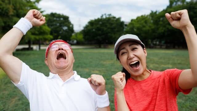 ゴルフで健康的なカラダをつくろう！