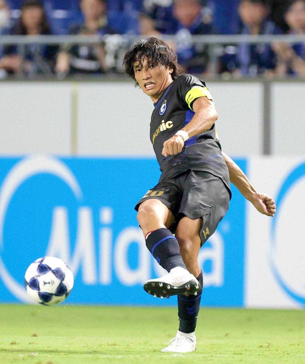 G大阪百年構想リーグ主将は中谷