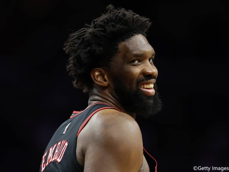 球団5人目…ジョエル・エンビードが通算100度目の25得点、5リバウンド、5アシスト超え