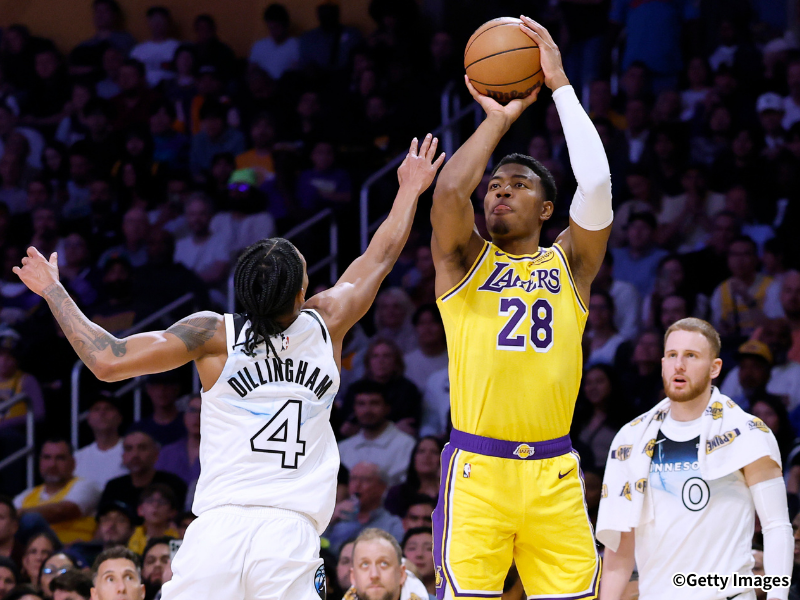 八村塁が3P成功数で球団歴代20位に浮上