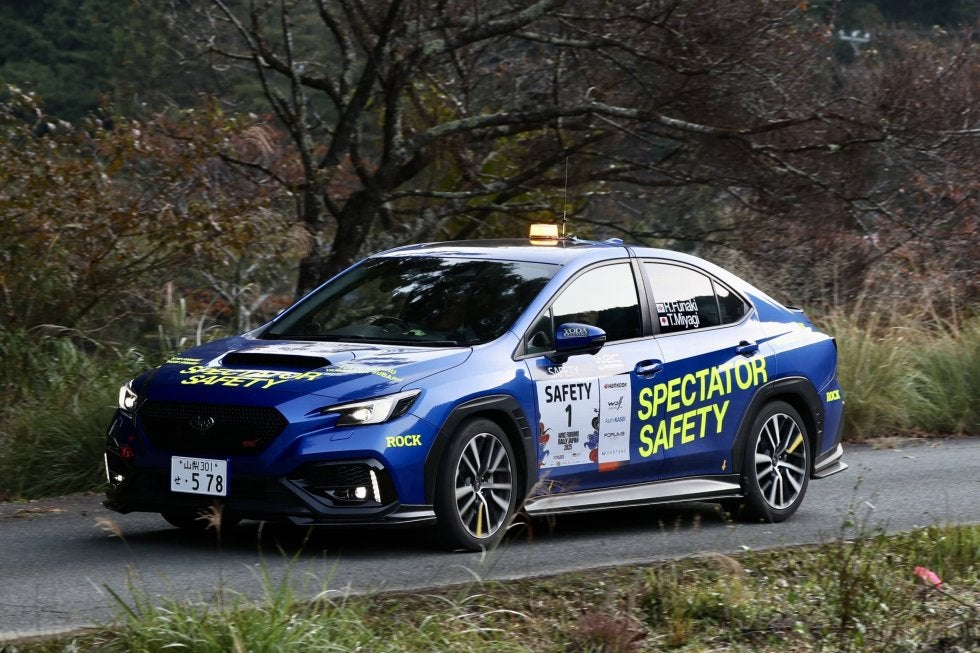 ラリージャパンで活躍したオフィシャルカーがスバルの認定中古車サイト