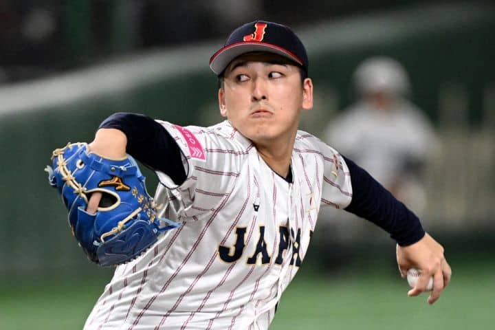 【美品】ミズノプロ 侍ジャパン 日本代表 グラウンドコート XLサイズ　石井大智 頼もしい」「気合伝わってくる」隅田知一郎を石井大智に代わり招集