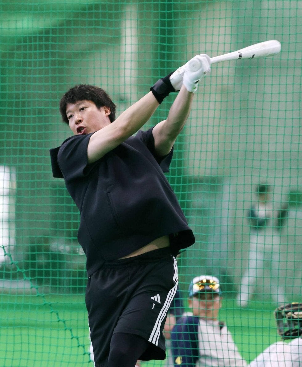 ヤクルト山田哲人 左内腹斜筋肉離れ