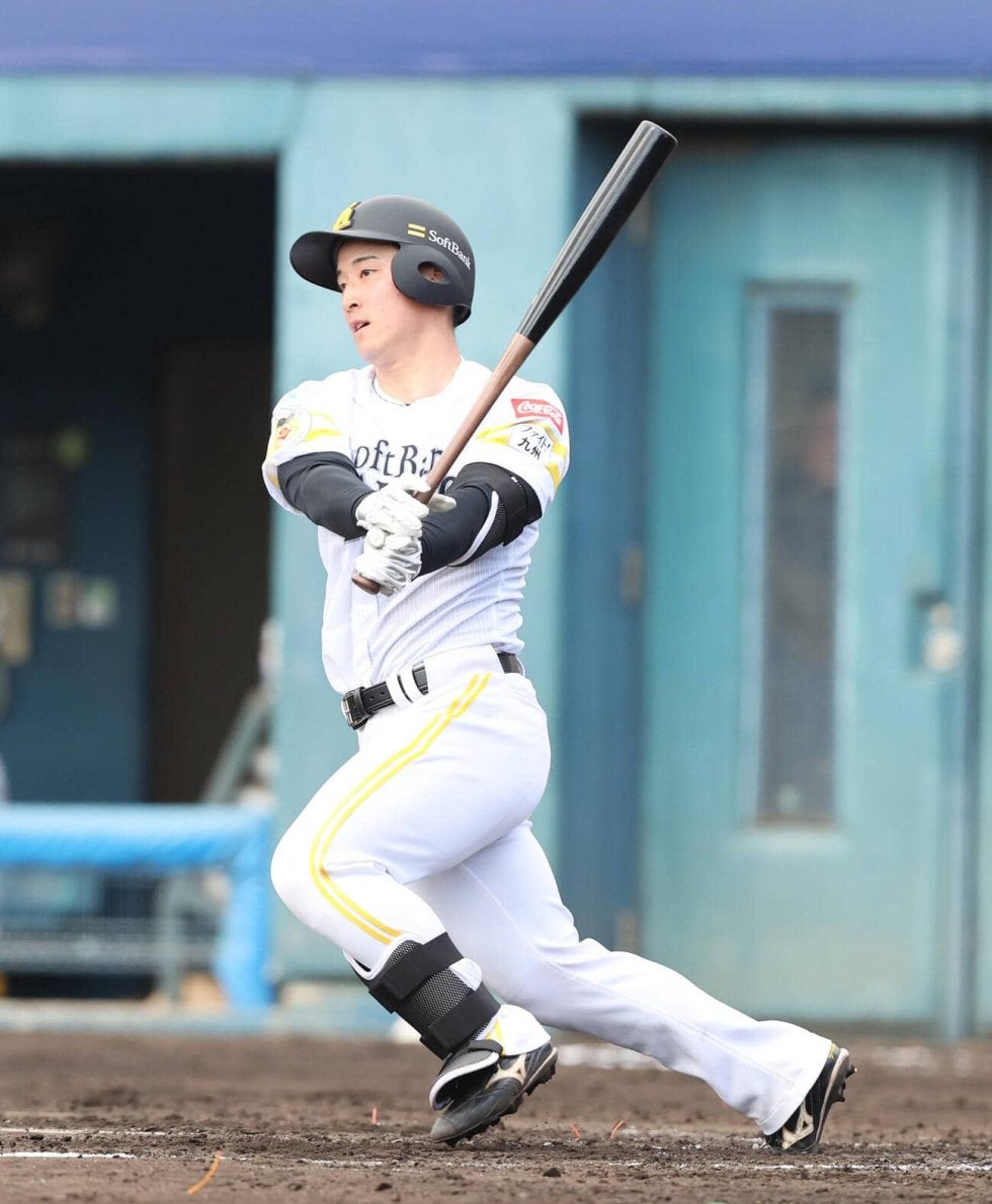 ソフトバンク】藤田悠太郎「いいアピールできた」紅白戦で2安打 4回