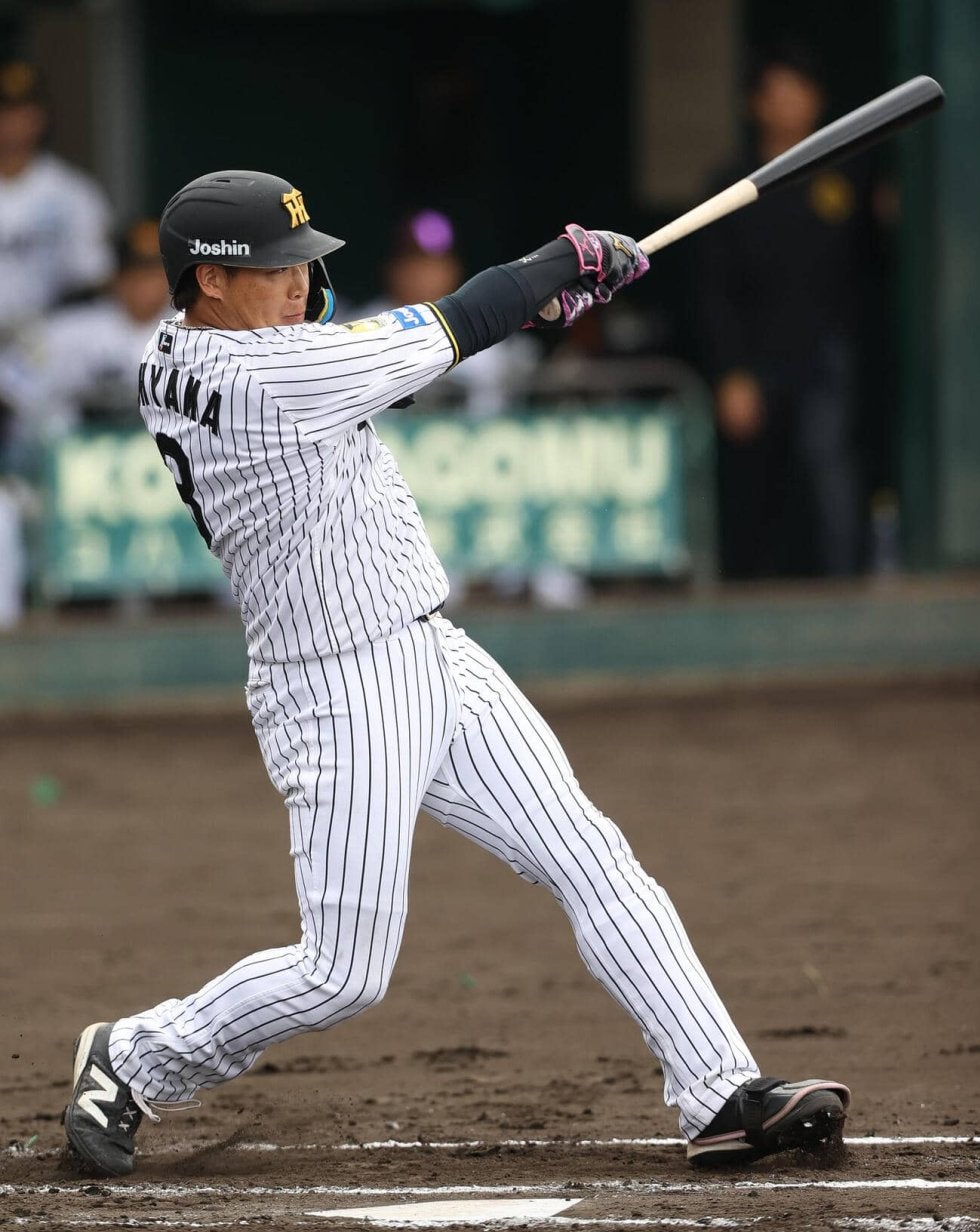 阪神・大山悠輔ランチ特打で柵越え29本