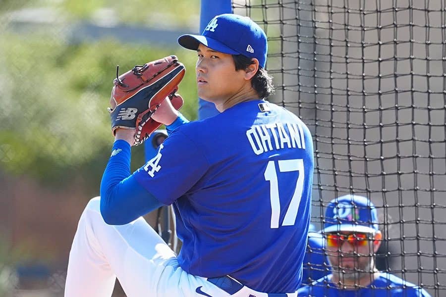 大谷翔平、まだ2月なのに158キロ「やばすぎん？」 ネット騒然…“初登板