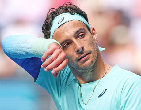 ムセッティ腸腰筋負傷 回復長期化か