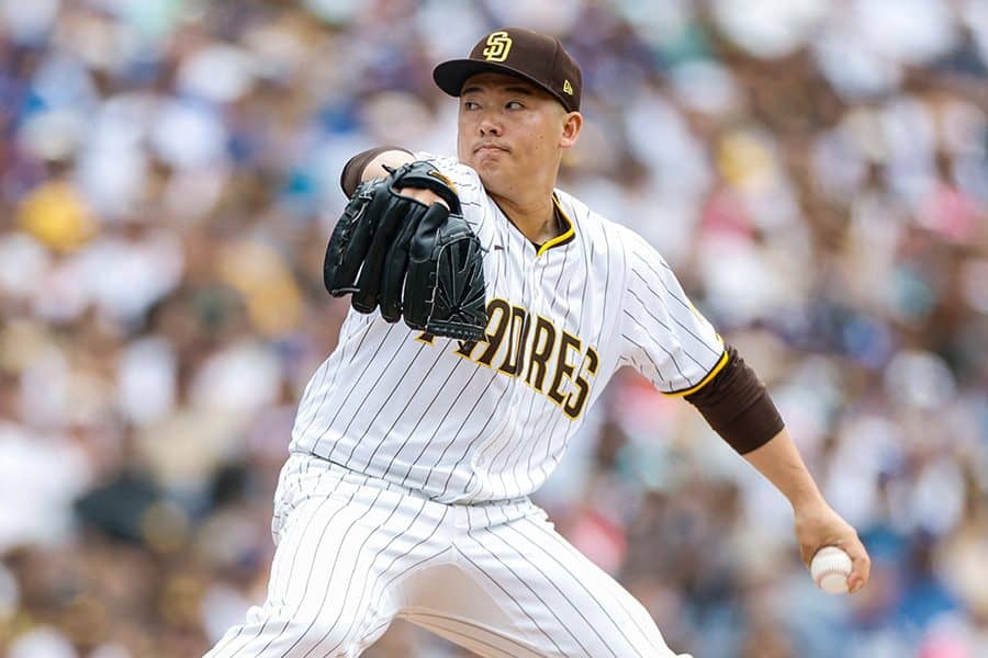 松井裕樹 左股関節の張りで緊急降板