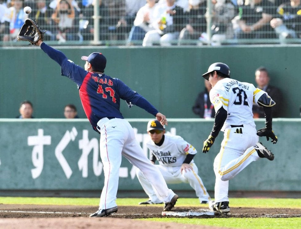 ソフトバンク】柳町達、開幕スタメンへ侍相手にアピール 1安打2四球