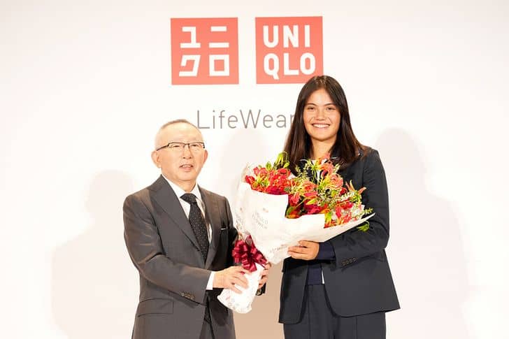 ラドゥカヌがユニクロと契約！フェデラー＆錦織圭＆国枝慎吾と並ぶ新アンバサダーに