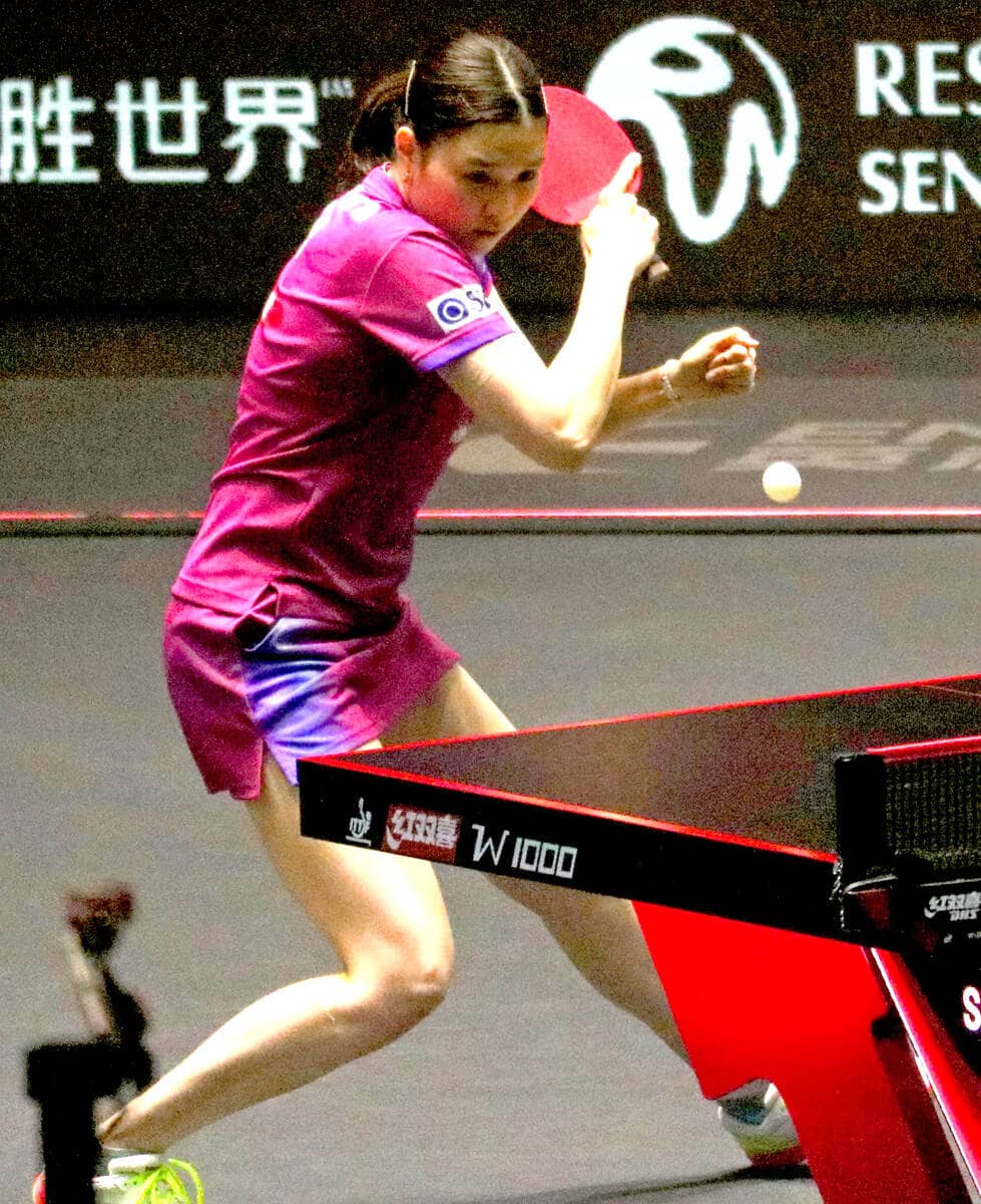 橋本帆乃香 中国勢に敗れ 8強ならず