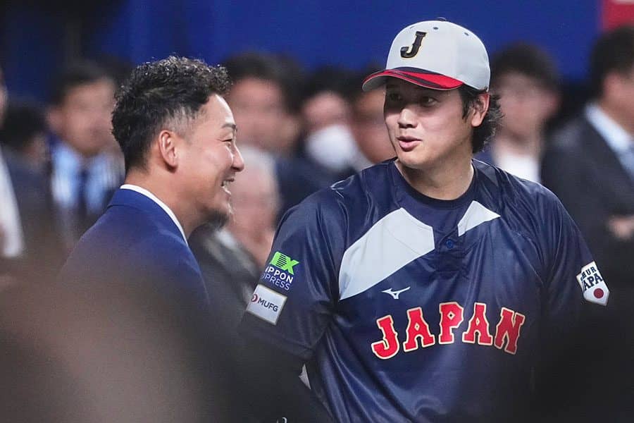 中田翔氏との再会で…大谷翔平が“気遣い”「人間ができてる」 さりげない