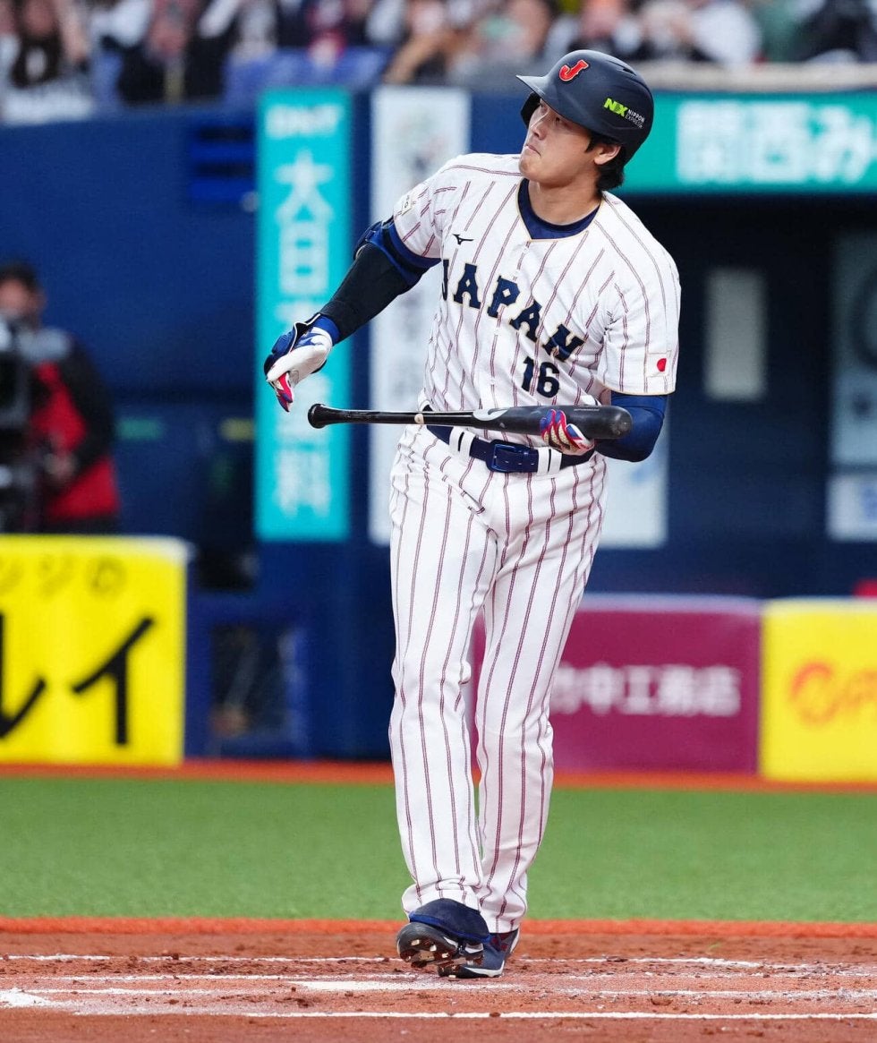 WBC】初スタメン大谷翔平は2打席連続凡退 第2打席はオリックス田嶋